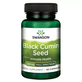 SWANSON Feketeköménymag kapszula 60 db / 400 mg