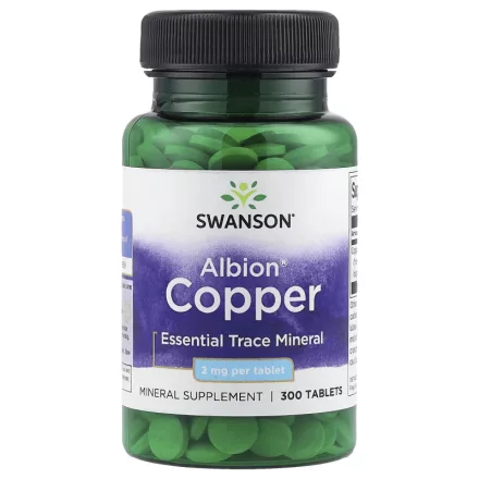 SWANSON Réz-biszglicinát 2 mg / 300 tabletta