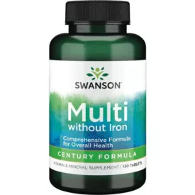 SWANSON Multi vas nélkül (Century Formula) 130 tabletta