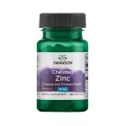SWANSON Chelated Zinc 30 mg 90 kapszula