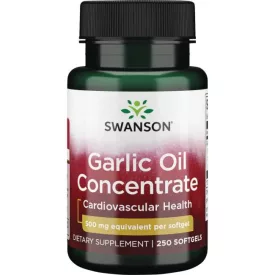 SWANSON Fokhagyma olaj koncentrátum 250 db / 500 mg