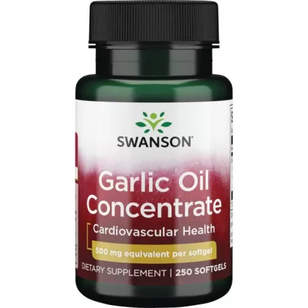 SWANSON Fokhagyma olaj koncentrátum 250 db / 500 mg