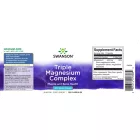 SWANSON Tripla Magnézium 400 mg / 100 kapszula