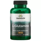 SWANSON L-glutamin 500 mg / 100 kapszula