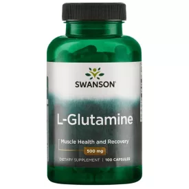 SWANSON L-glutamin 500 mg / 100 kapszula