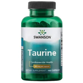 SWANSON Taurin 500 mg / 100 db kapszula