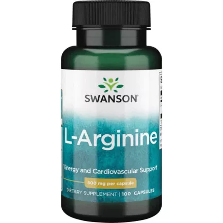 SWANSON L-arginin 500 mg / 100 kapszula
