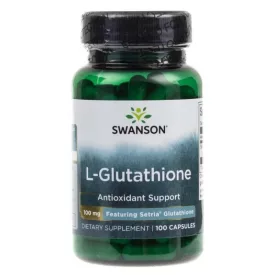 SWANSON L-Glutathione (redukált) 100 mg – 100 db kapszula