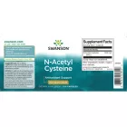 SWANSON N.A.C. 600 mg / 100 kapszula