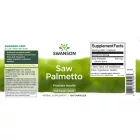 SWANSON Fűrészpálma (Saw Palmetto) 100 kapszula