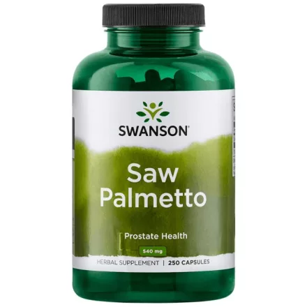 SWANSON Fűrészpálma – GAZDASÁGOS KISZERELÉS – 540 mg / 250 db kapszula