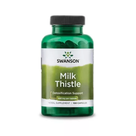 Swanson Máriatövis 500mg 100 vegán kapszula