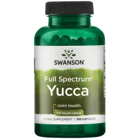 SWANSON Yucca (Jukka pálma gyökér) 500 mg / 100 kapszula