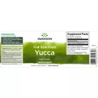 SWANSON Yucca (Jukka pálma gyökér) 500 mg / 100 kapszula