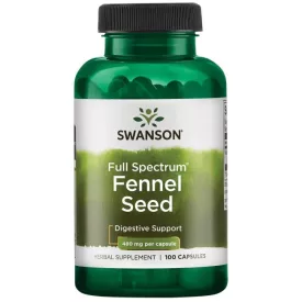  SWANSON Édeskömény (mag) kapszula 480 mg / 100 db kapszula