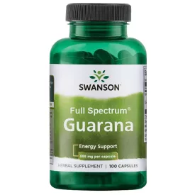 SWANSON Guarana 500 mg / 100 db kapszula