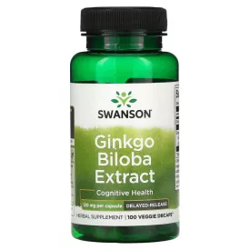 SWANSON Ginkgo Biloba 120mg/100db