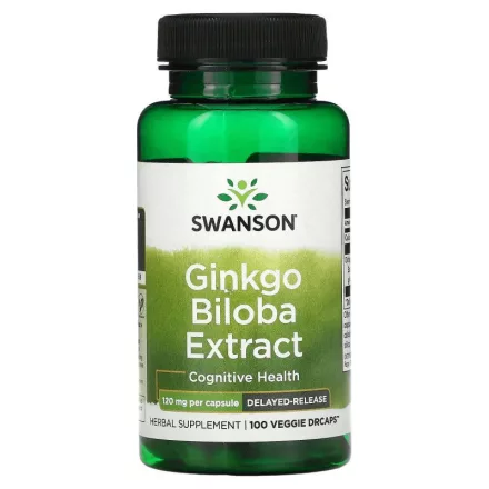 SWANSON Ginkgo Biloba 120mg/100db
