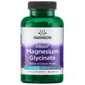 SWANSON Magnézium-glicinát 133 mg / 90 kapszula