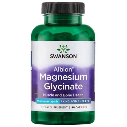SWANSON Magnézium-glicinát 133 mg / 90 kapszula