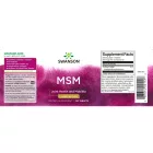 SWANSON MSM tabletta 1500 mg / 120 tabletta