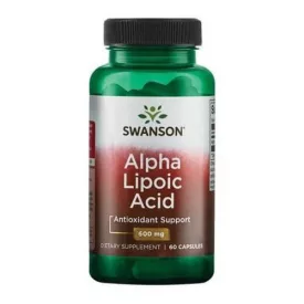 SWANSON Alfa-liponsav 600 mg / 60 kapszula
