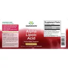 SWANSON Alfa-liponsav 600 mg / 60 kapszula