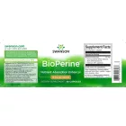 SWANSON BioPerine (95% piperine) 10 mg / 60 kapszula