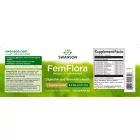 SWANSON FemFlora probiotikum nőknek 7 törzs / 9,8 milliárd CFU / 60 db kapszula