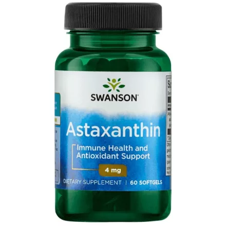 SWANSON Asztaxantin 4 mg / 60 lágyzselatin kapszula