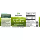 SWANSON Spirulina alga (Minősített Organikus) 500 mg / 180 tabletta