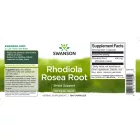 SWANSON Rhodiola Rosea 100 kapszula