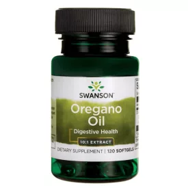   SWANSON Oregánó olaj kapszula 150 mg (10:1 kivonat) / 120 db lágyzselatin kapszula