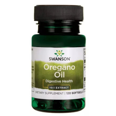 SWANSON Oregánó olaj kapszula 150 mg (10:1 kivonat) / 120 db lágyzselatin kapszula