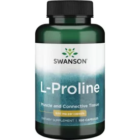 SWANSON L-prolin 500 mg / 100 kapszula