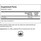 SWANSON L-prolin 500 mg / 100 kapszula