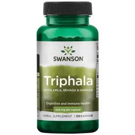 SWANSON Triphala kapszula 500 mg / 100 db kapszula