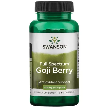 SWANSON Goji Berry 60 kapszula 500 mg