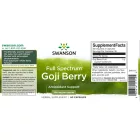 SWANSON Goji Berry 60 kapszula 500 mg