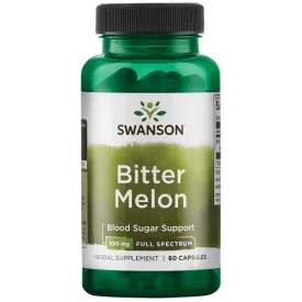 SWANSON Keserű dinnye (Bitter melon) 500 mg / 60 kapszula
