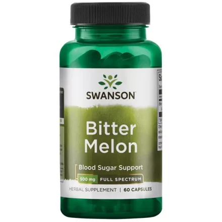 SWANSON Keserű dinnye (Bitter melon) 500 mg / 60 kapszula