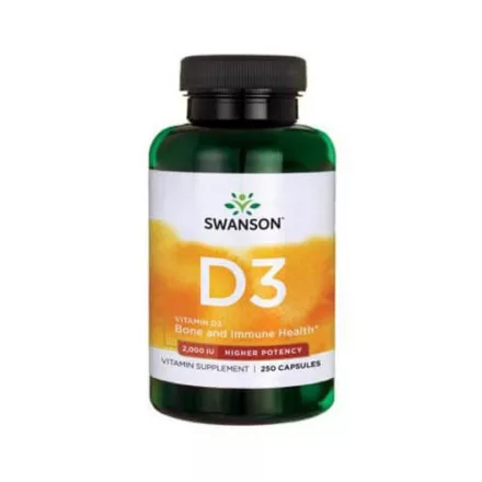 SWANSON D3 vitamin 2000NE / 250 kapszula