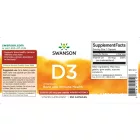 SWANSON D3 vitamin 2000NE / 250 kapszula