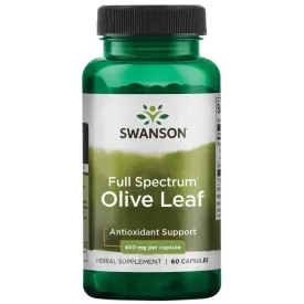 Swanson Olivalevél kivonat 400 mg, 60 kapszula
