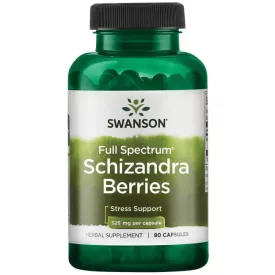   SWANSON Schizandra berries (schizandra bogyó) 525 mg / 90 db kapszula
