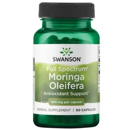 SWANSON Moringa oleifera (levél) 400 mg / 60 kapszula