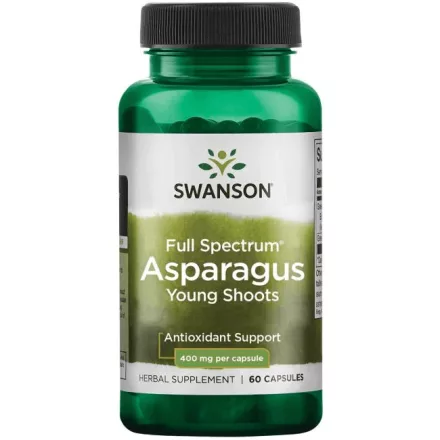 SWANSON Spárgacsíra 400 mg / 60 kapszula