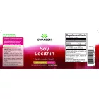 SWANSON Szója lecitin (GMO-mentes) 1200 mg / 90 db lágyzselatin kapszula