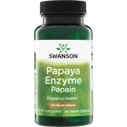 SWANSON Papaya Enzim: Papain 100 mg / 60 db vegán kapszula