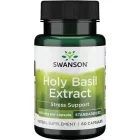 SWANSON Szt.Bazsalikom kivonat (Tulsi) / 400 mg Ocimum sanctum standardizálva 2% urzolsavvá / 60 kapszula